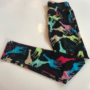NWOT LuLaRoe Giraffe Print OS Leggings
